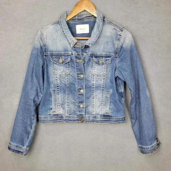 Stylish Light Blue Denim Jacket - Picture 1 of 1